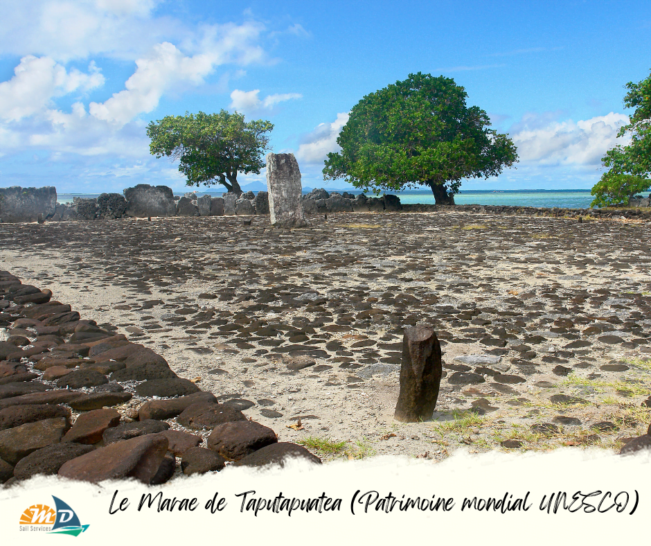 Marae Taputapuatea Md Sail Services - Croisières Privée à La Voile Aux îles Sous Le Vent